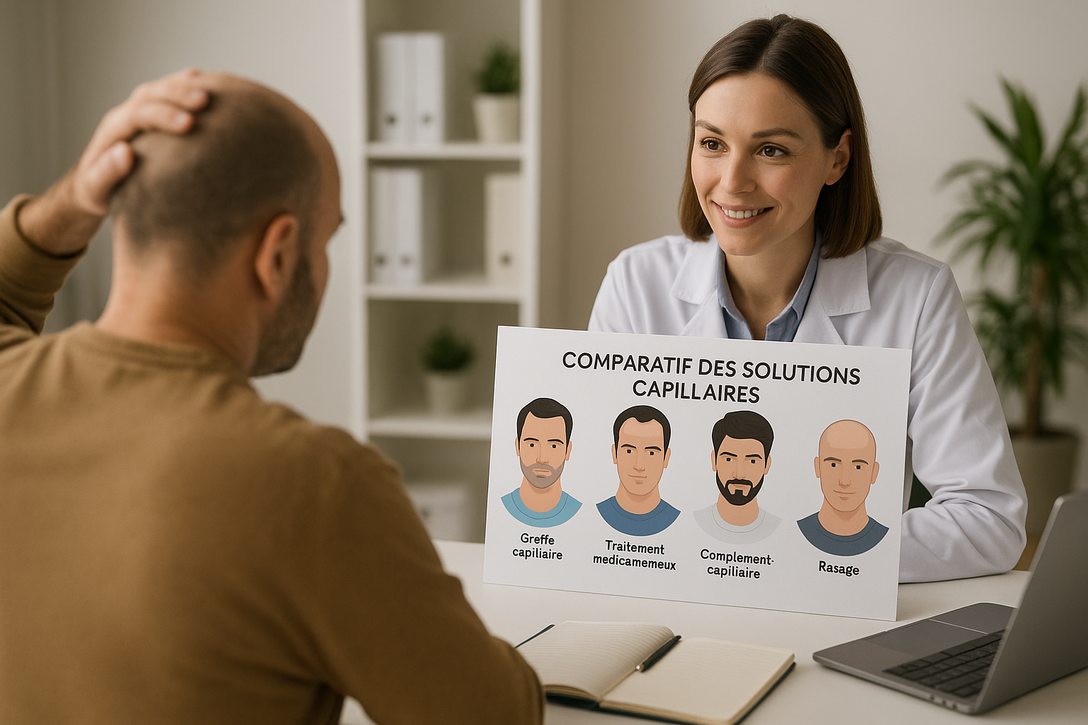 Trichoscopie et diagnostic des alopécies